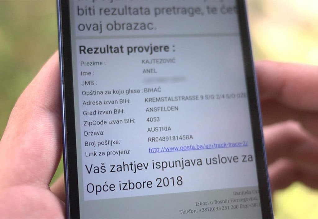 Ilustracija članka: Bh. građanin saznao da je već ‘glasovao’