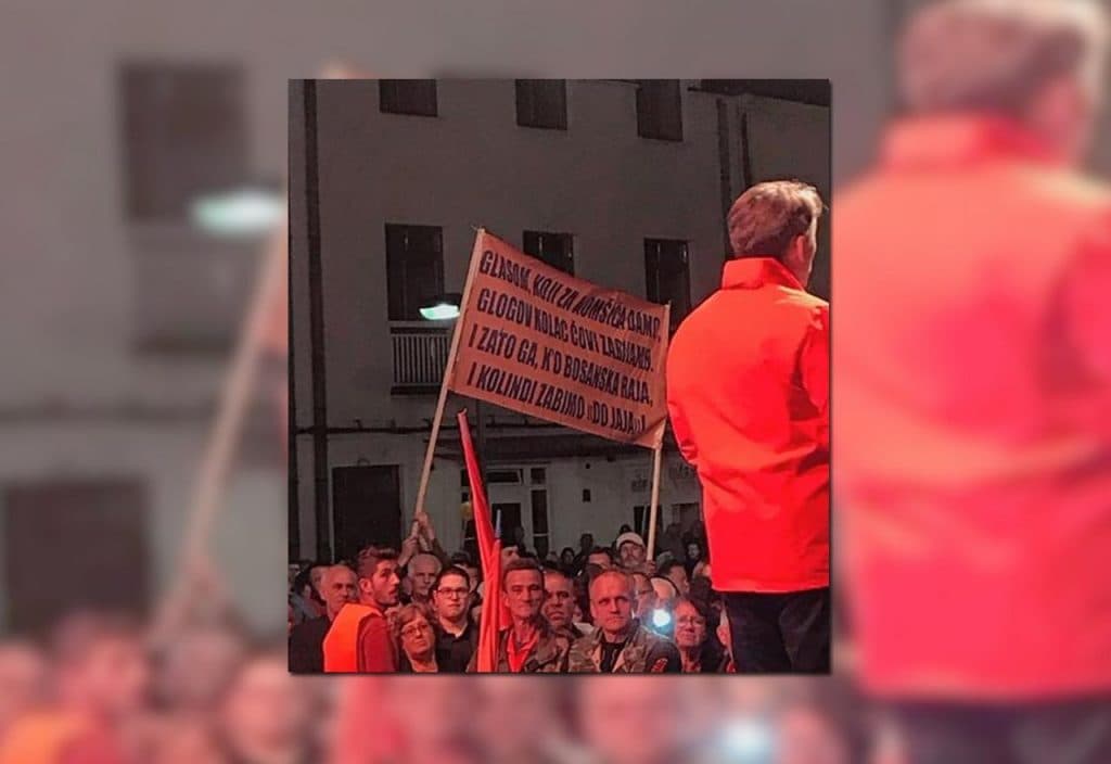 Ilustracija članka: Poruke s Komšićevog skupa: Kolac za Čovu i ‘do jaja’ za Kolindu