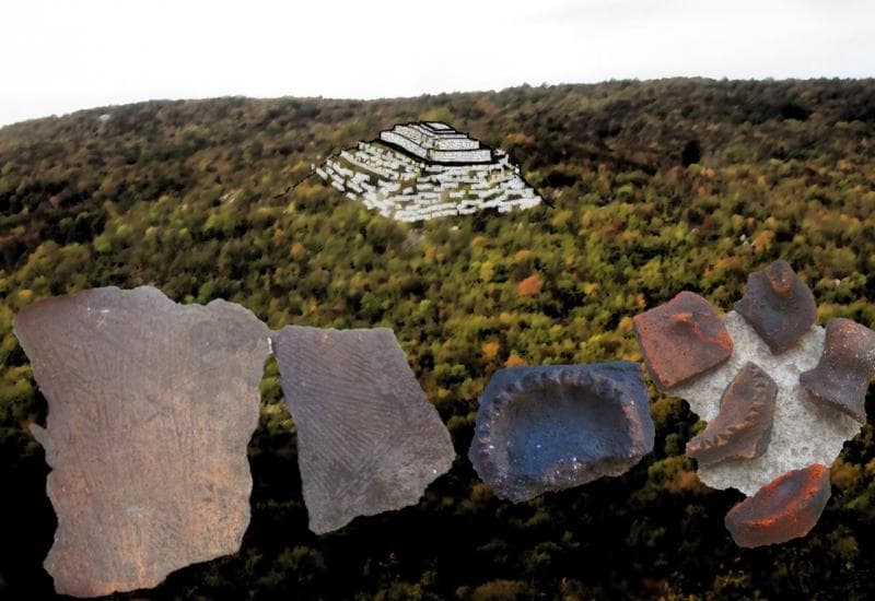 Ilustracija članka: Širokobriješka Ilirska piramida stara 4.000 godina