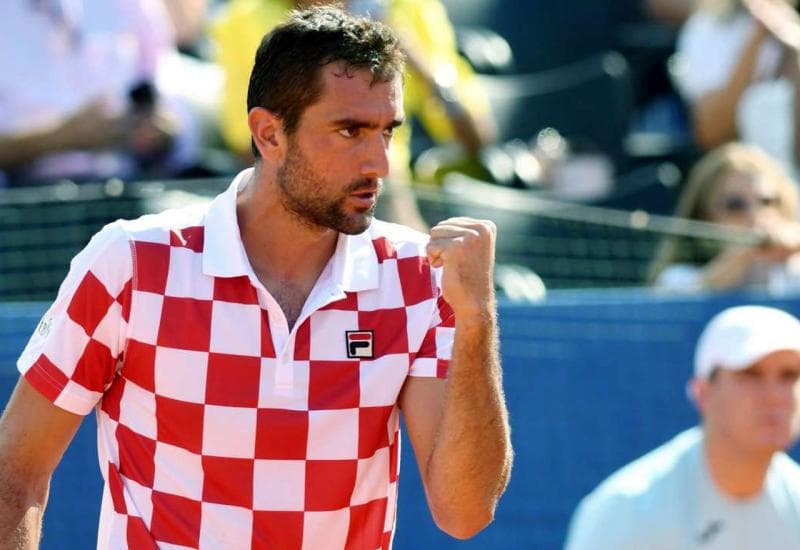 Ilustracija članka: Davis cup: Čilić bolji od Tsonge; Hrvatska vodi 2:0 