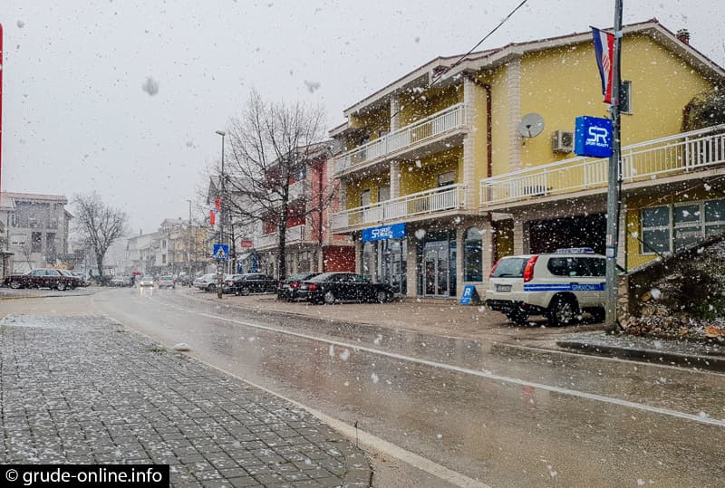 Ilustracija članka: U Grudama tjedan počeo snijegom, najavljene nove oborine u BIH 
