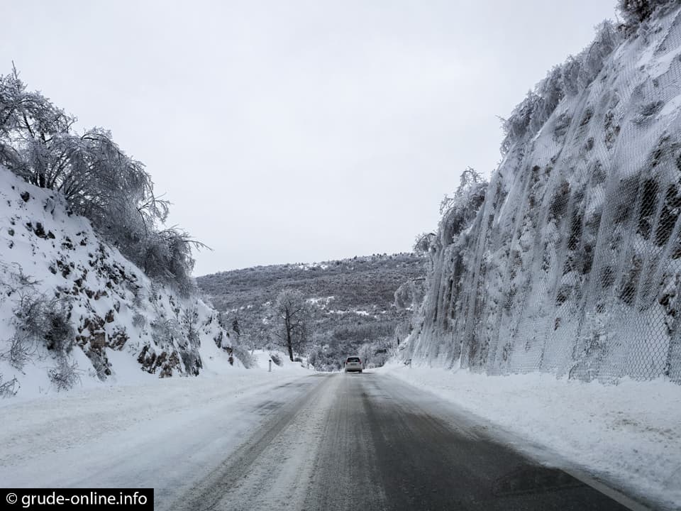 Ilustracija članka: Obustavljen promet na dionici Posušje – Tomislavgrad
