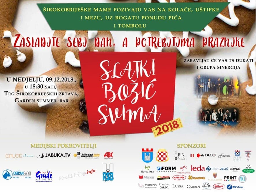 Ilustracija članka: Širokobriješke mame u završnim pripremama za “Slatki Božić svima”