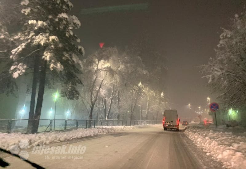 Ilustracija članka: Mostar – Konjic: Kamionima zabrana, malim automobilima otežano