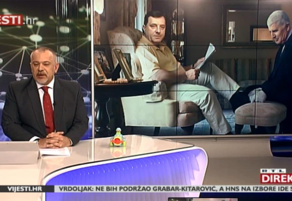 Ilustracija članka: Šprajc opleo po Čoviću: Dodik je sve ono što bi Čović htio biti