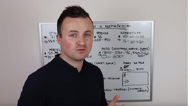 Ilustracija članka: Hrvat detaljno izračunao troškove života u Njemačkoj. Pogledajte snimku