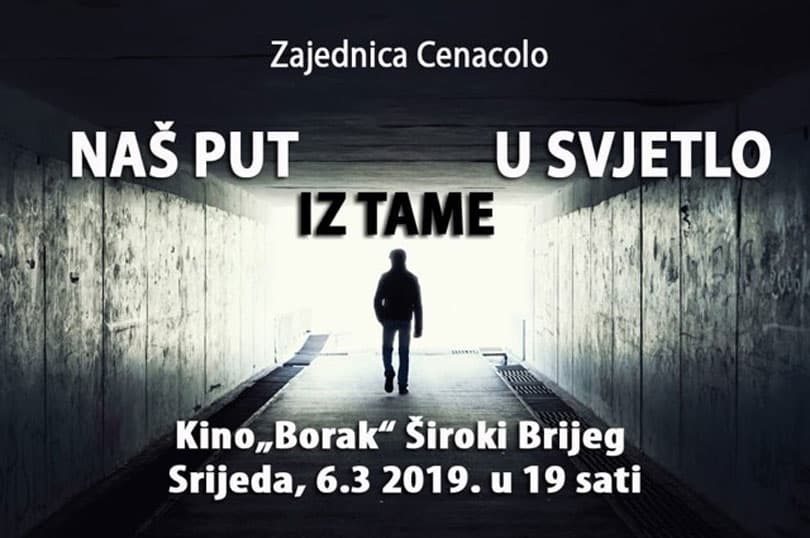 Ilustracija članka: “Naš put iz tame u svjetlo”: Mladi iz zajednice Cenacolo dolaze u Široki Brijeg