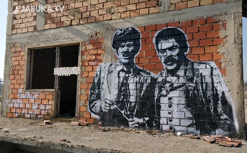 Legendarni krijumčari iz “Prosjaka i sinova” dobili grafit u Širokom Brijegu