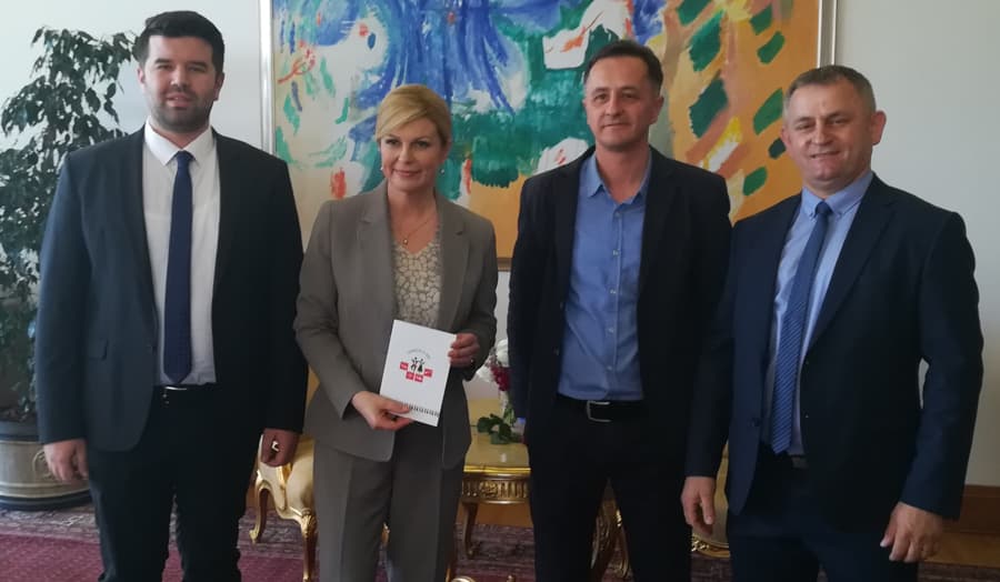Ilustracija članka: Susret izaslanstva UHAKUD-a u BiH s institucijama kulture u RH i predsjednicom Grabar-Kitarović
