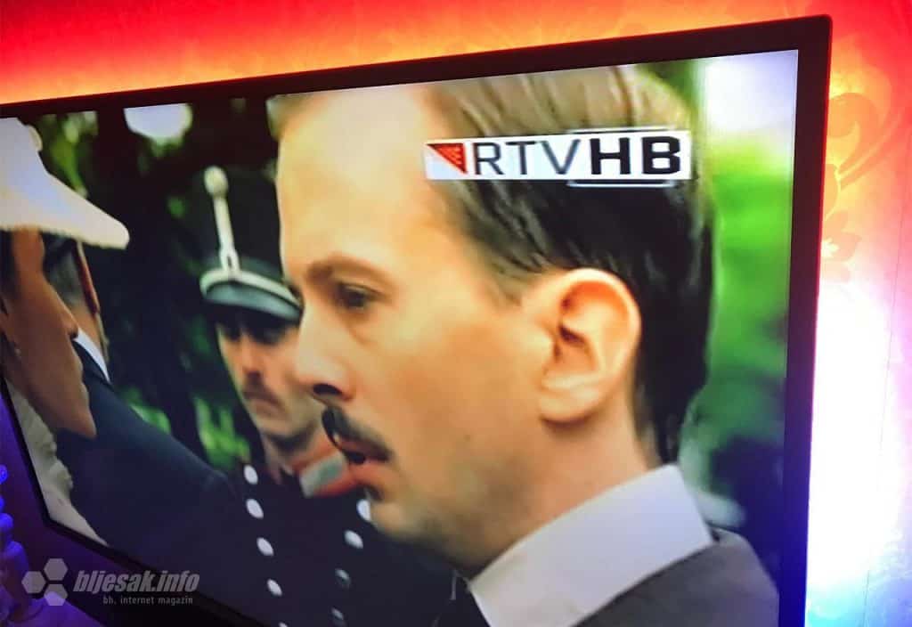 Ilustracija članka: Logo televizije Herceg-Bosne na TV KISS