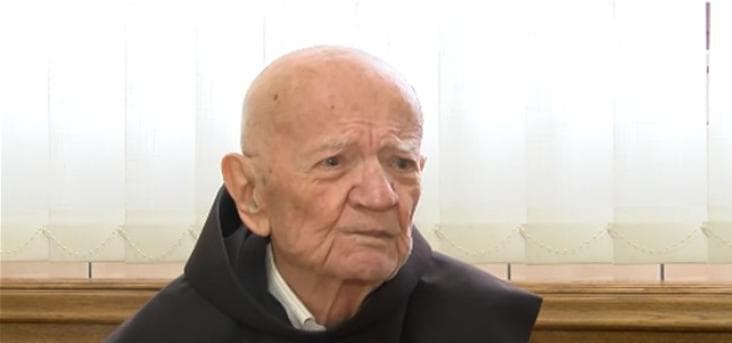 Ilustracija članka: U 102. godini preminuo Fra Bazilije Pandžić