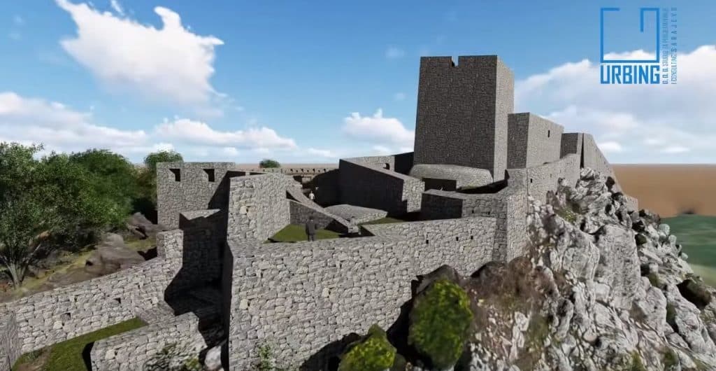 Ilustracija članka: Pogledajte kako će izgledati obnovljeni Stari grad u Ljubuškom (VIDEO)