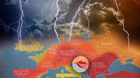 Ilustracija članka: AccuWeather objavio prognozu za ljeto, stižu paklene vrućine i razorne oluje