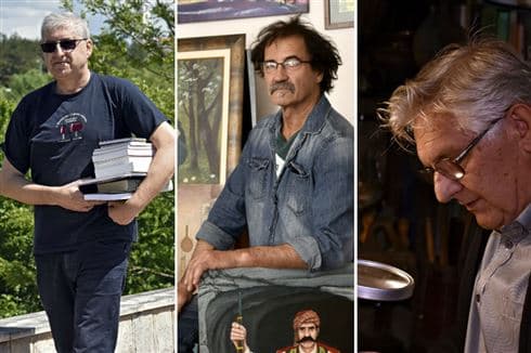 Ilustracija članka: U ovom imotskom selu sve tvrde muškarčine, a svakome stih nježniji od ženskoga: Mi kad plačemo za mrcem, pivamo…; Otkrili su nam i kakve veze imaju pišanje, Tin Ujević i lumbrela