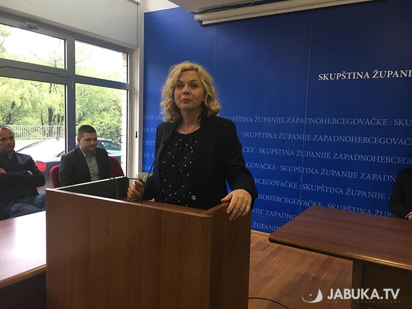Ilustracija članka: Željana Zovko u Širokom Brijegu: “Glas Hrvata se već čuje i čut će se u borbi za njihova prava”