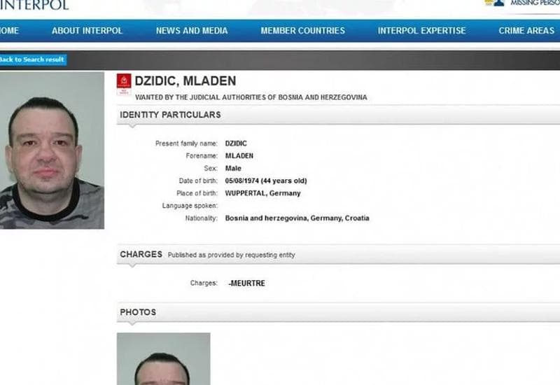 Ilustracija članka: Bjegunac iz mostarskog zatvora Mladen Džidić uhićen u Hrvatsko