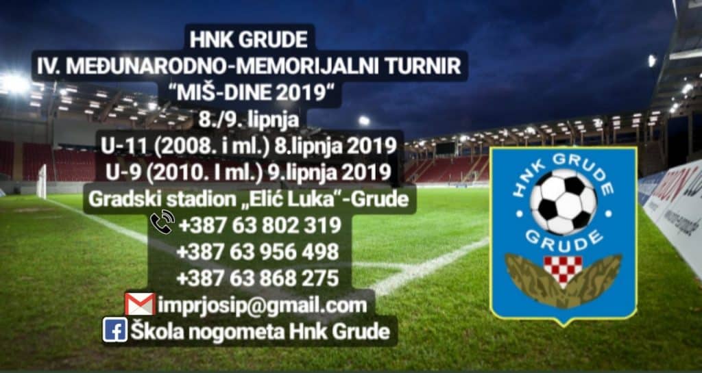 Ilustracija članka: NAJAVA: IV. Međunarodno-memorijalni nogometni turnir Miš-Dine