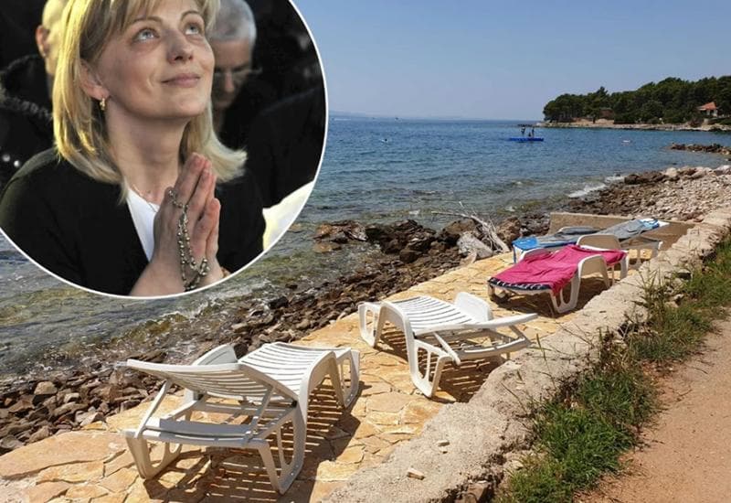 Ilustracija članka: Međugorska vidjelica betonira plažu bez dozvole