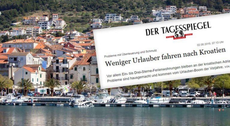 Ilustracija članka: Njemački mediji kritizirali hrvatski turizam: “Postalo je preskupo i prljavo, ponuda se ne poboljšava”