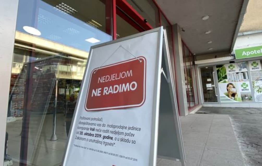 Ilustracija članka: Treba li i u BiH omogućiti trgovcima da nedjeljom ne rade