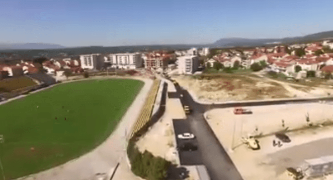 Ilustracija članka: Posušje: Uređuje se parking i ulica oko stadiona Mokri Dolac
