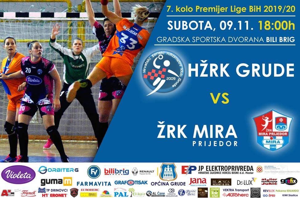 Ilustracija članka: Gruđanke dočekuju ekipu ŽRK Mira iz Prijedora