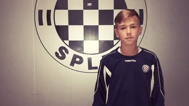 Ilustracija članka: Ivan Spajić iz Gruda otišao trenirati u HNK Hajduk