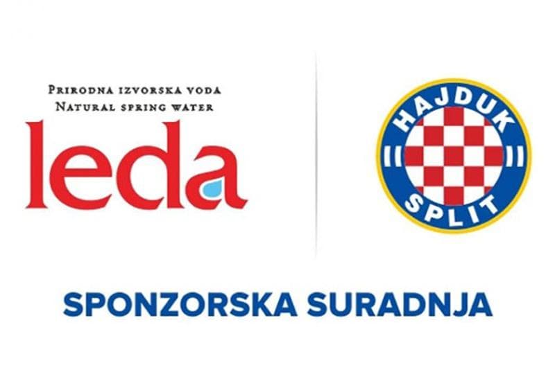 Ilustracija članka: Prirodna izvorska voda Leda novi je sponzor Hajduka