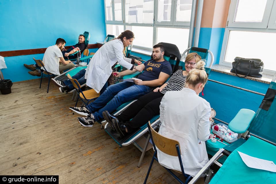 Ilustracija članka: Gruđani u protekloj godini darovali 703 doze krvi