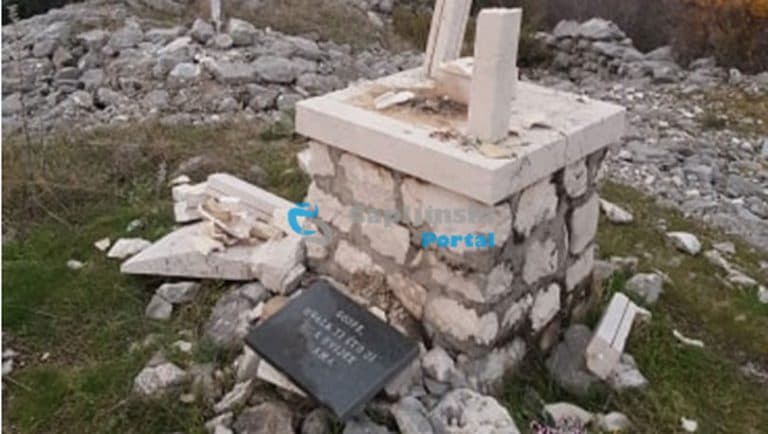 Ilustracija članka: U Čapljini razbijen Gospin kip i postolje