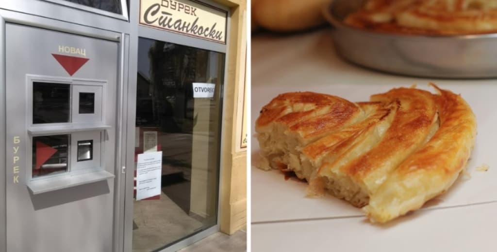 Ilustracija članka: Kako bi nastavili raditi, pekara u Srbiji izmislila ‘burekomat’