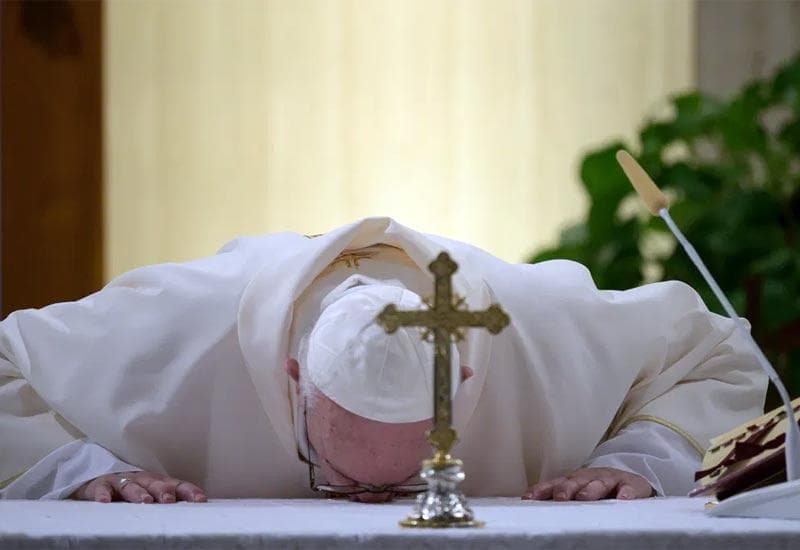 Ilustracija članka: Molitva s Papom za kraj pandemije koronavirusa