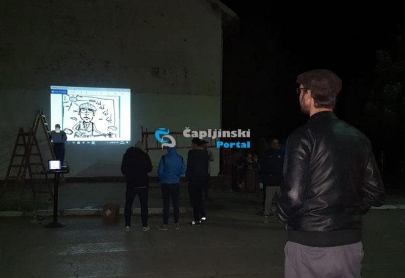 Ilustracija članka: Čapljina dobiva veliki mural Vinka Ćemeraša