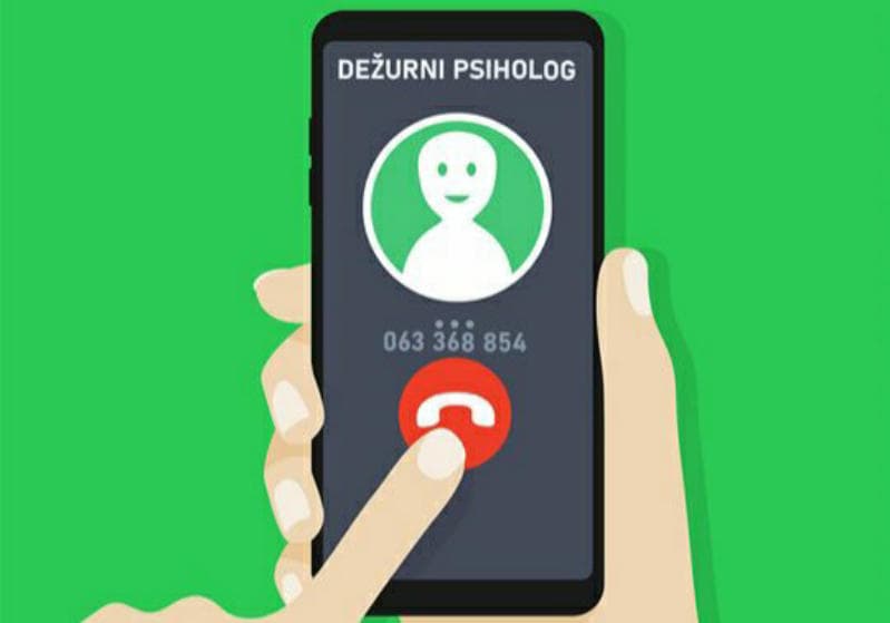 Ilustracija članka: Psiholozi u okviru inicijative „Dežurni psiholog ŽZH“ izradili prigodne letke