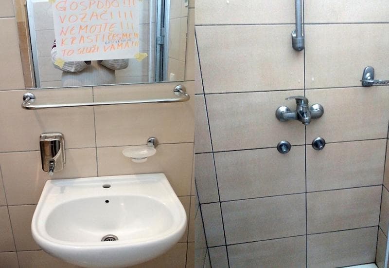 Ilustracija članka: UIO BiH moli vozače da ne kradu sanitarije iz kupatila!