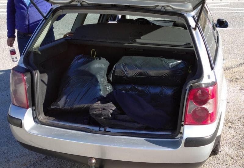 Ilustracija članka: Oduzete cigarete i duhan