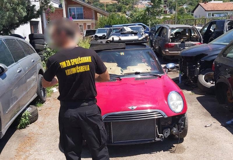 Ilustracija članka: Akcija u Hercegovini: Oduzeto 125 rabljenih vozila