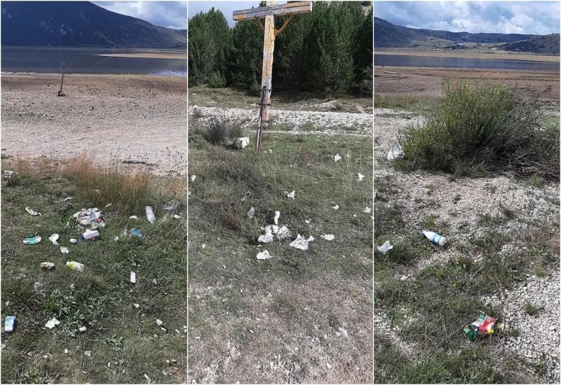 Ilustracija članka: Blidinje: Dođu se uslikati uz jezero i ostave – smeće