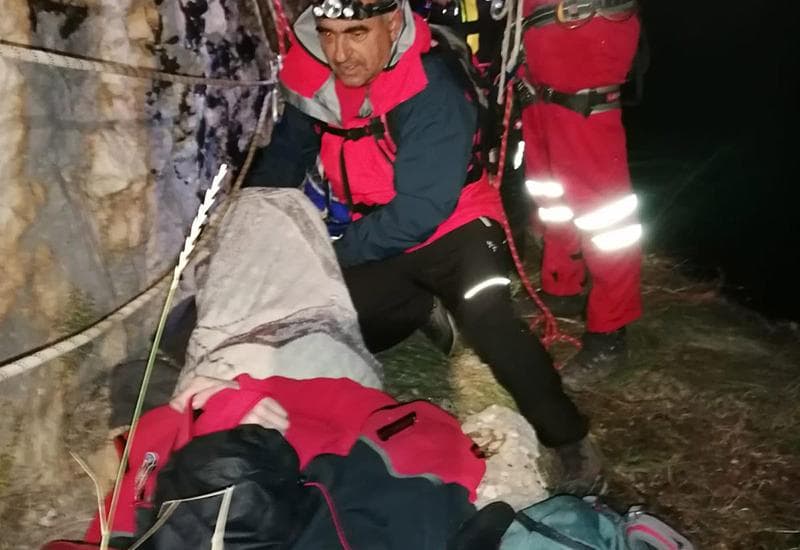 Ilustracija članka: HGSS POSUŠJE: Spašena djevojka iz kanjona Brine