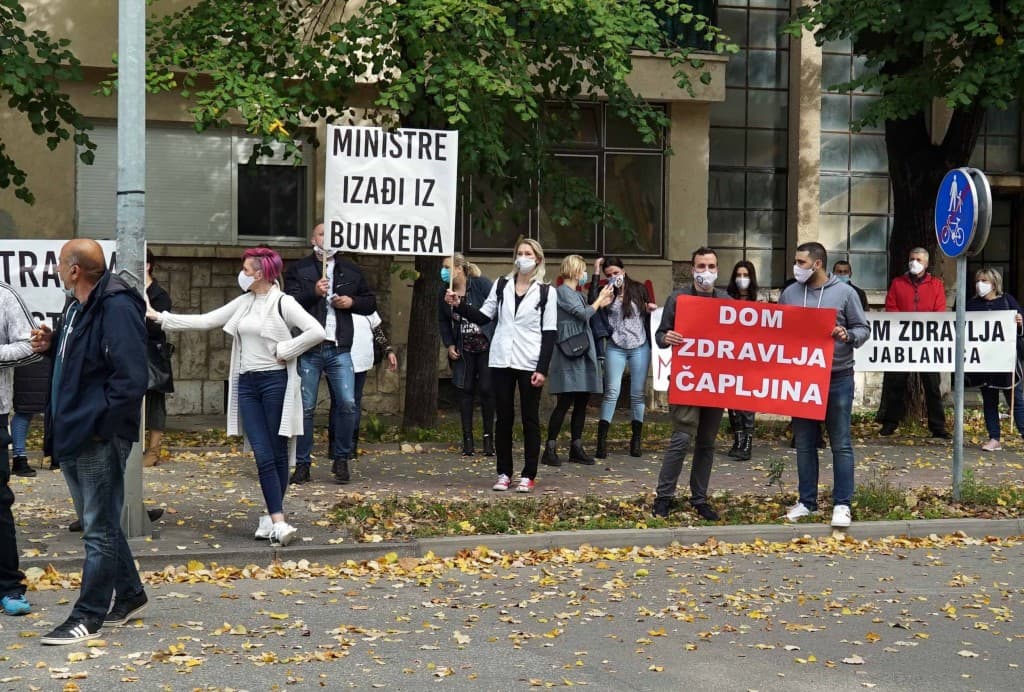 Ilustracija članka: Ništa od pregovora – zdravstveni djelatnici idu u štrajk!