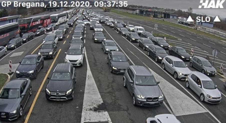 Ilustracija članka: Ogromne gužve na granicama, na Bregani se za ulaz u Hrvatsku čeka i do 6 sati
