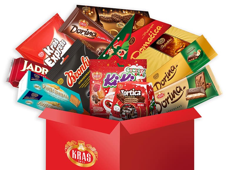 Ilustracija članka: Slatki Kraš paketi za blagdane putuju na Vaše adrese