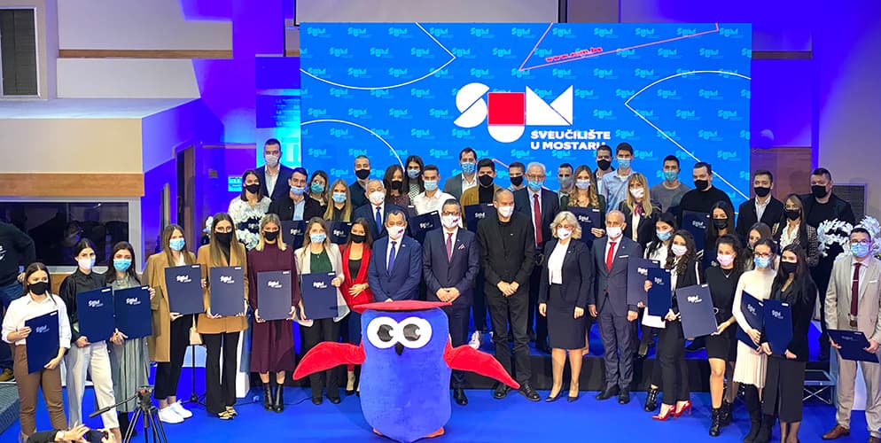 Ilustracija članka: Mostarsko sveučilište dodijelilo Rektorove nagrade, plakete i povelje