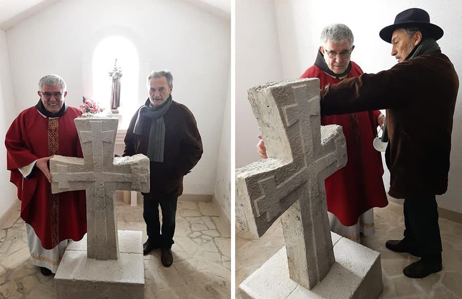 Ilustracija članka: FOTO: U Blaževićima obnovljen i blagoslovljen križ iz 17. stoljeća