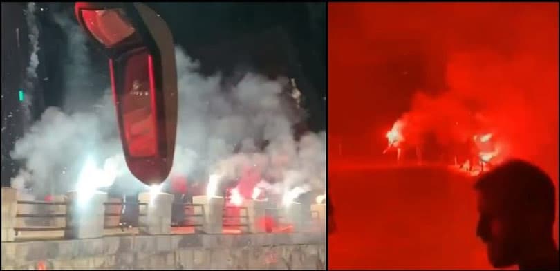 Ilustracija članka: Fešta u Posušju: Pogledajte kako su navijači dočekali igrače