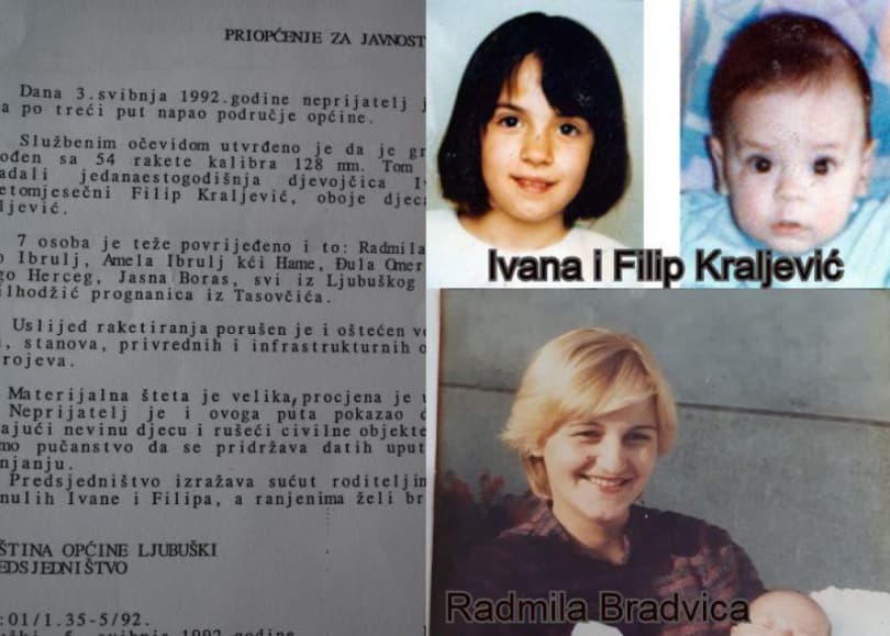 Ilustracija članka: 29 godina od raketiranja Ljubuškog u kojem je poginulo dvoje djeca i žena