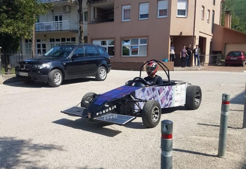 Ilustracija članka: Bolid na solarni pogon iz Posušja spreman za utrku