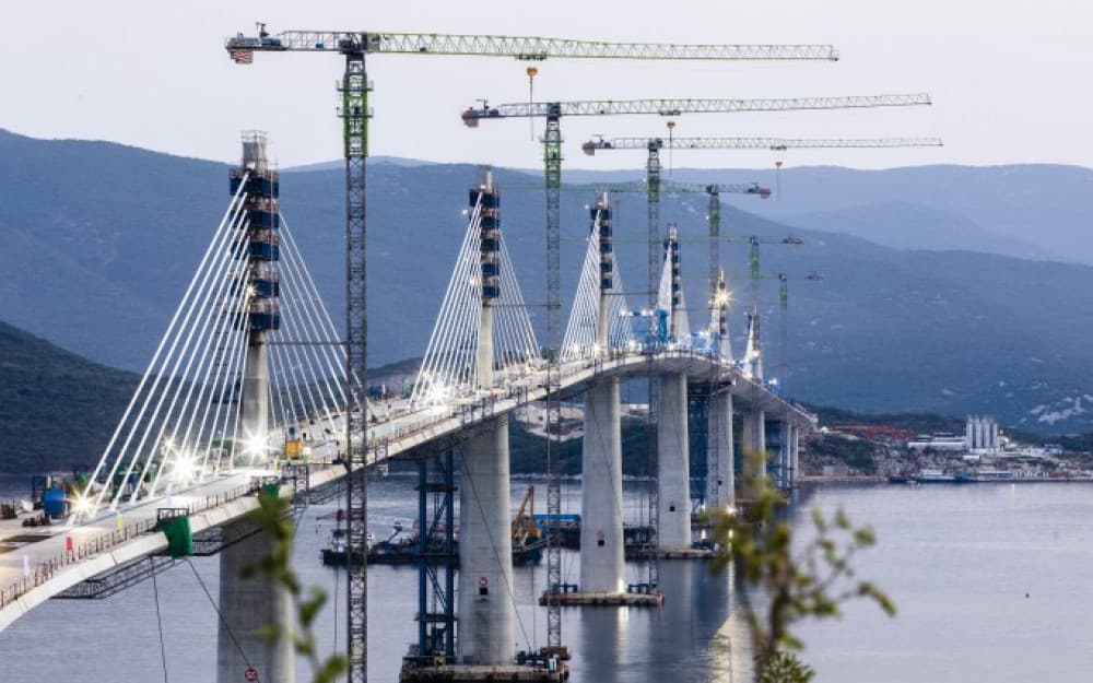 Ilustracija članka: Spojen je Pelješki most