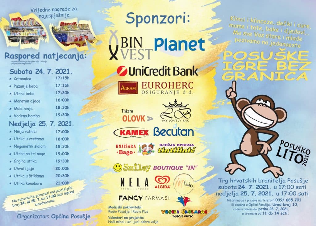 Ilustracija članka: Najava: 11. Posuške igre bez granica