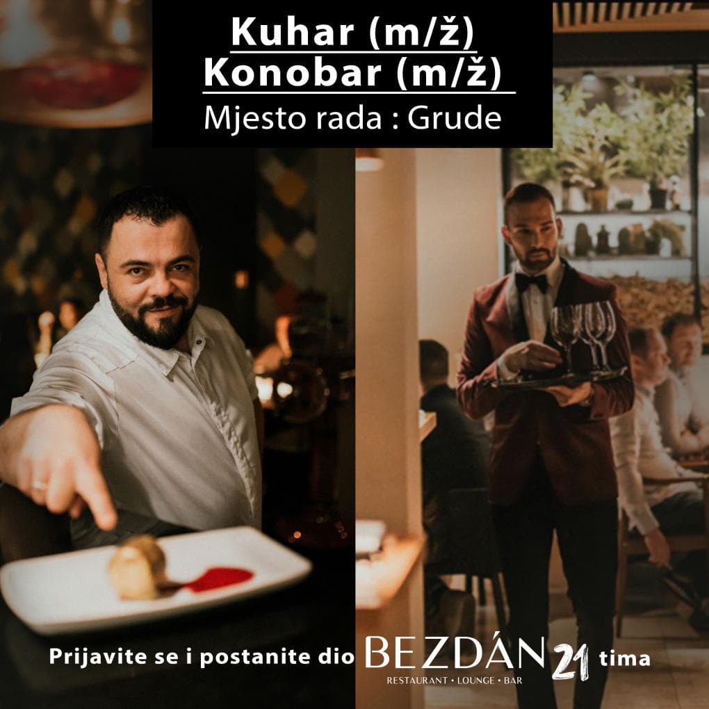 Ilustracija članka: Bezdan21 traži kuhara i konobara